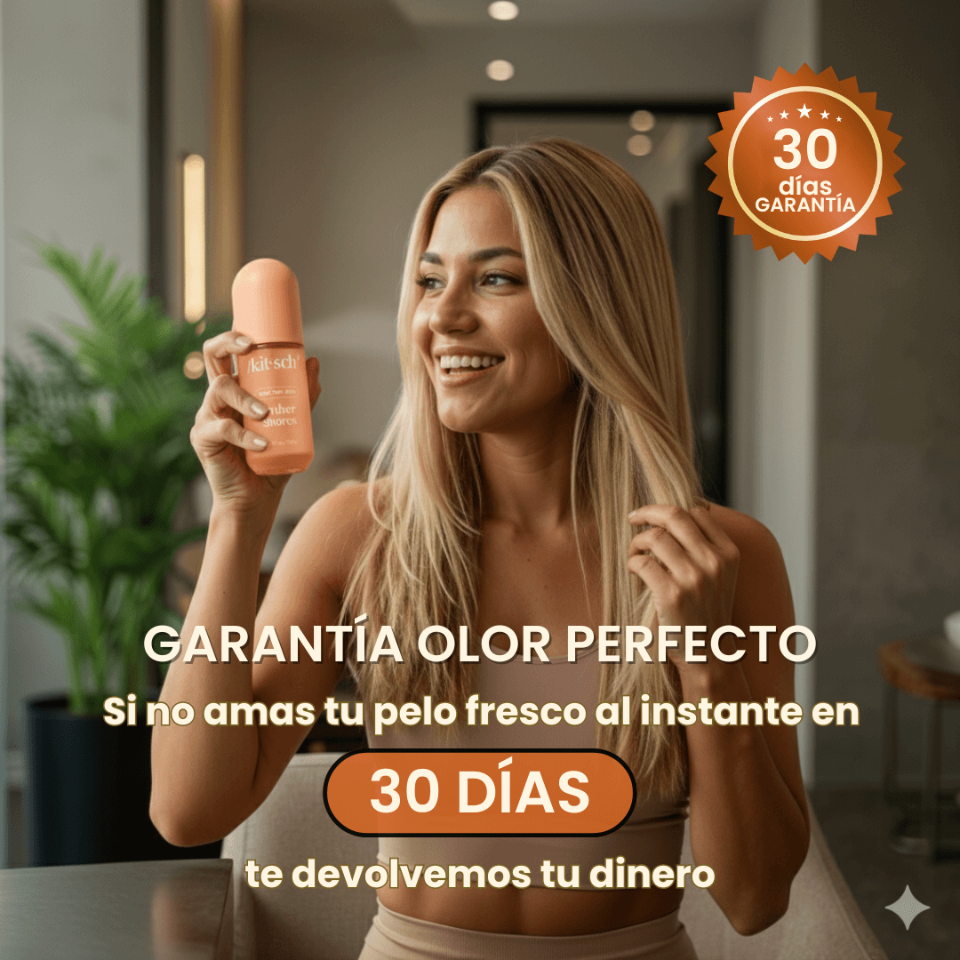 Kitsch Amber Shores | El Perfume Capilar que Elimina el Olor del Cabello sin Lavarlo