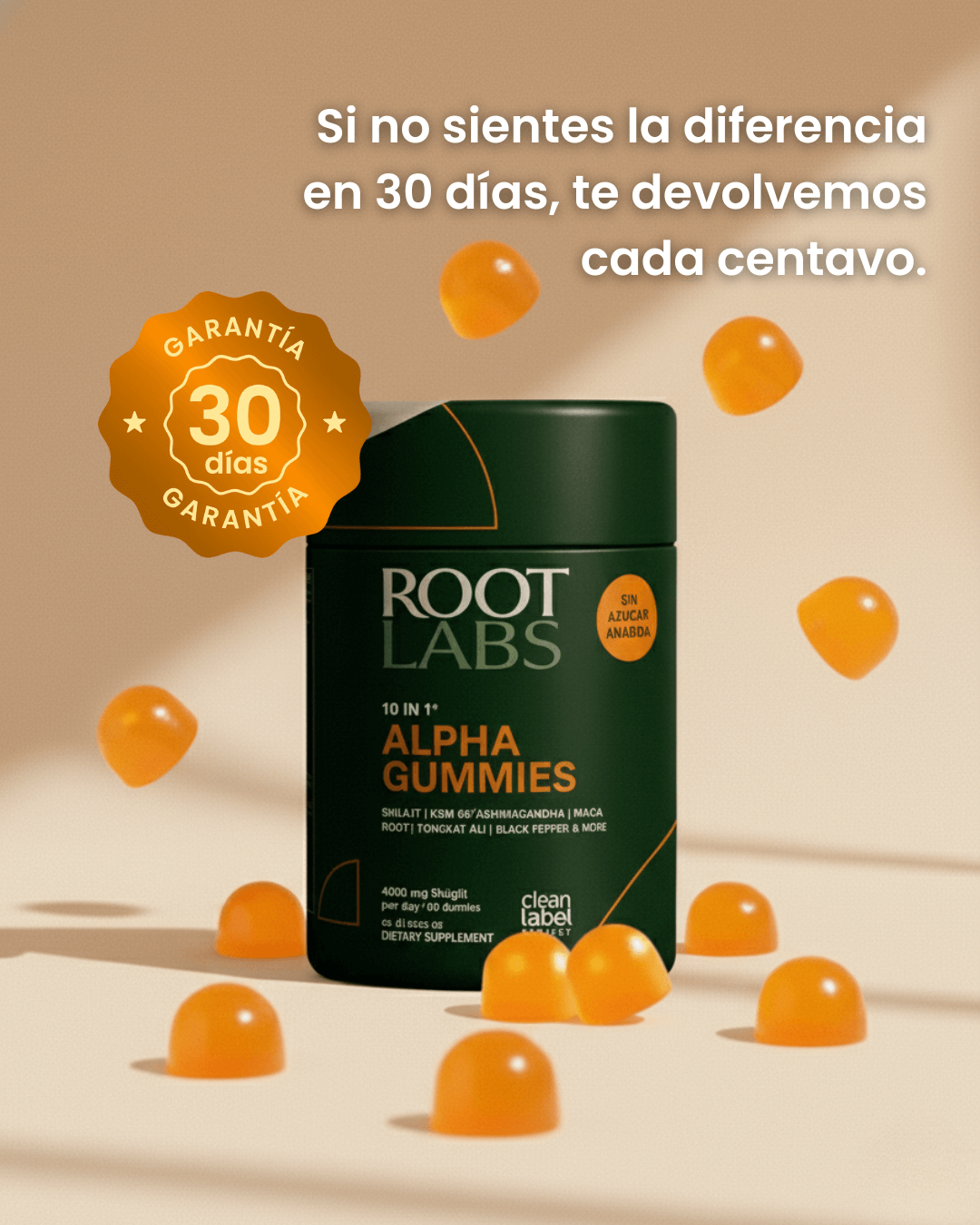 Alpha Gummies | Energía, Enfoque y Potencia Natural para Hombres
