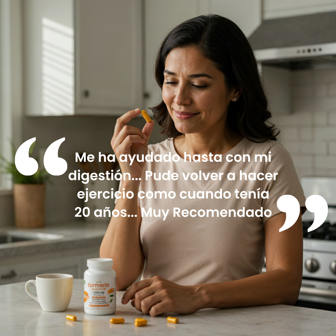 Cúrcuma Avanzada | Antiinflamatorio Celular desde la Raíz