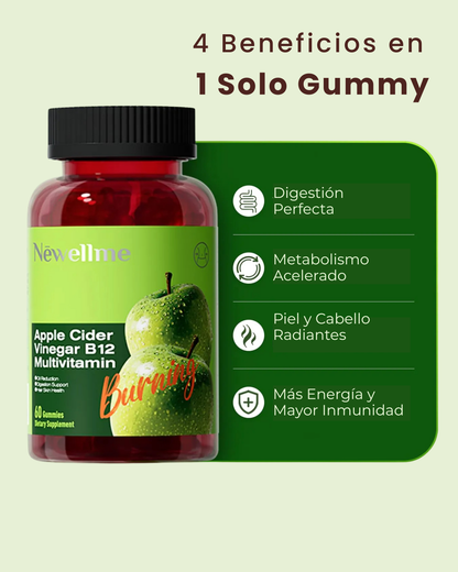 NEWELLME ACV GUMMIES | 15 Días de Limpieza Extrema